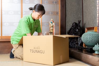 作業当日：遺品の仕分け、貴重品の捜索