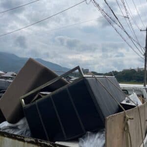 遺品整理では衣類類が多めです