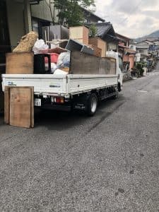 山口県長門市で大規模な遺品整理
